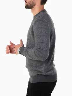 Camisola malha com estrutura