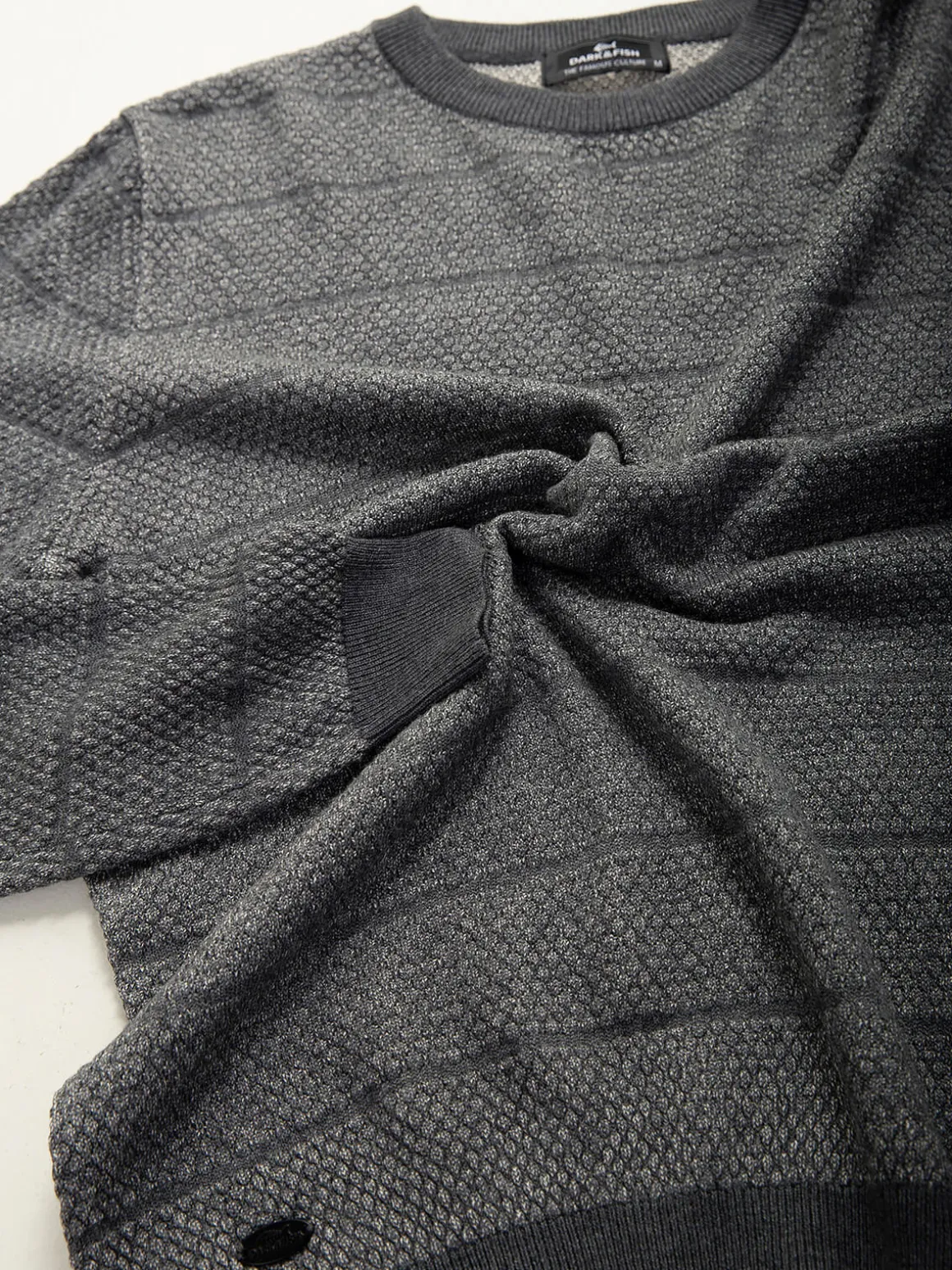 Camisola malha com estrutura