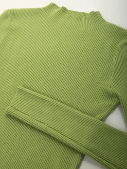 Camisola malha com gola perkins