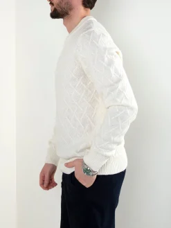 Camisola malha com padrão