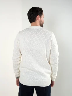 Camisola malha com padrão