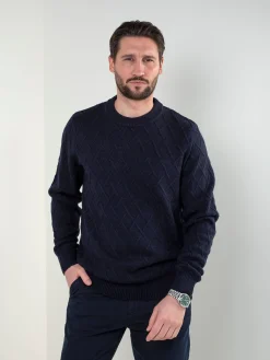 Camisola malha com padrão