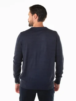 Camisola malha com riscas