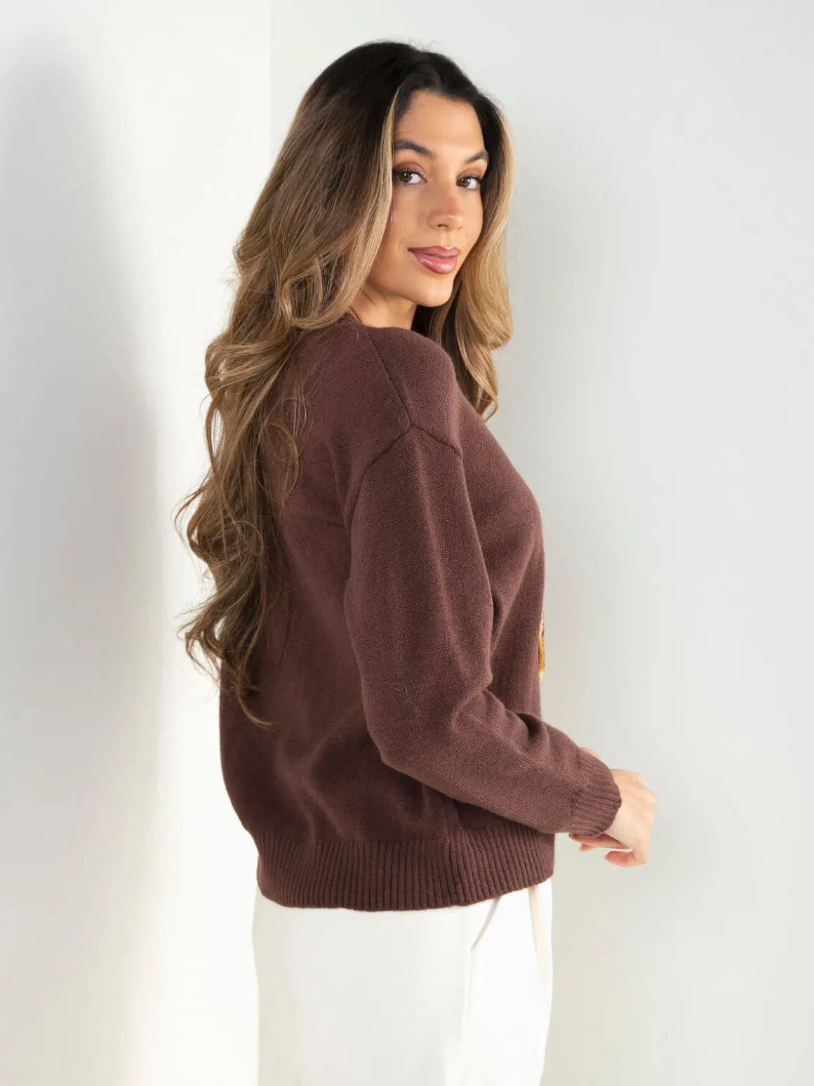 Camisola malha com ursinho