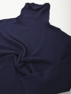 Camisola malha fina acabamento rolling