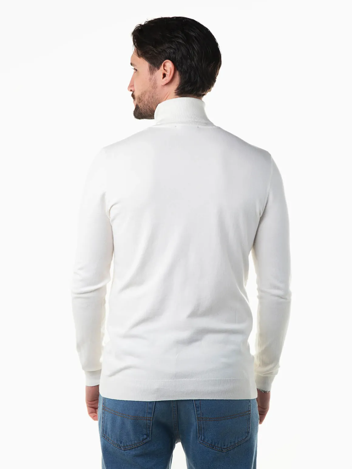 Camisola malha gola alta