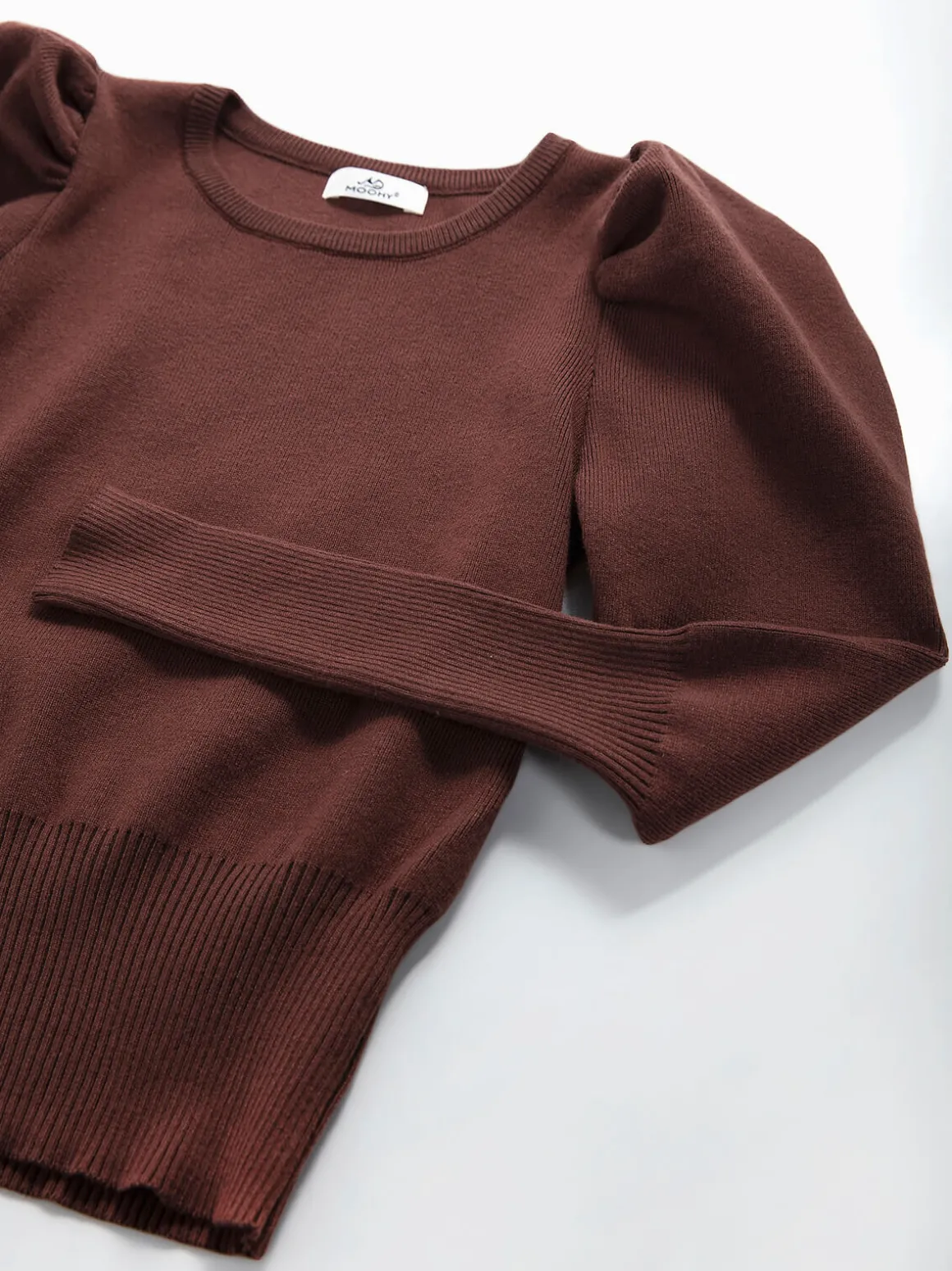 Camisola malha manga balão