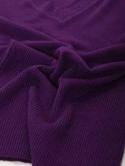 Camisola malha manga comprida v