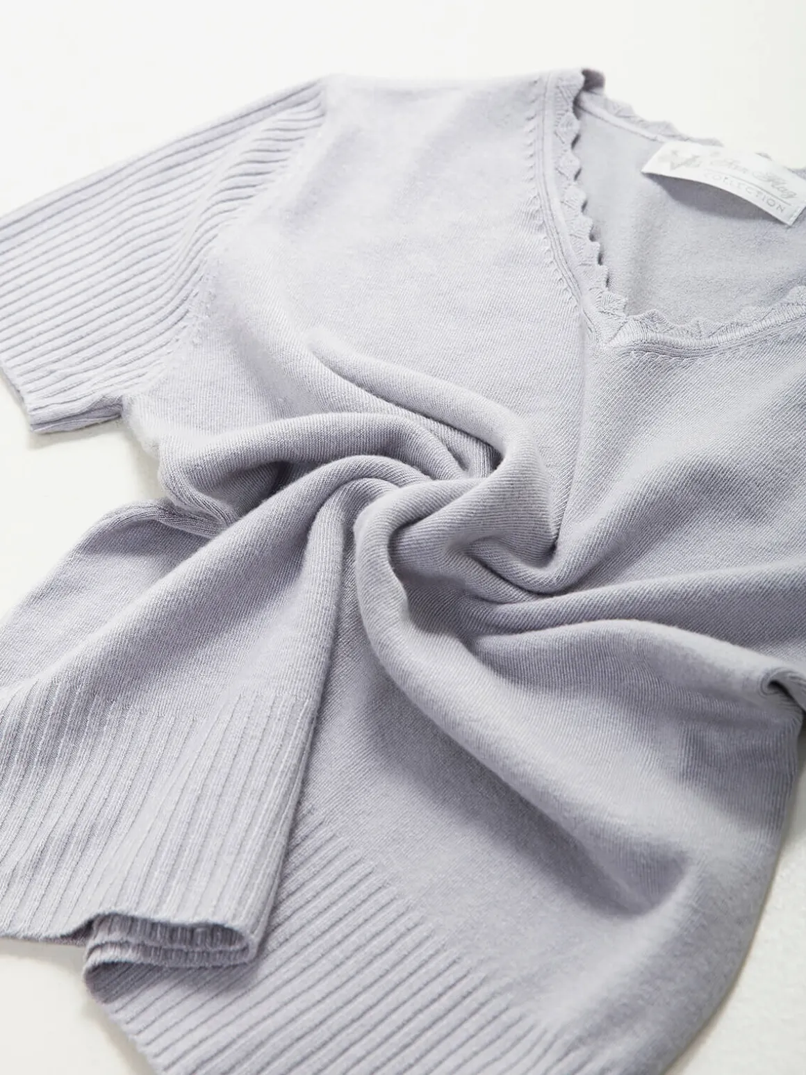 Camisola malha manga curta