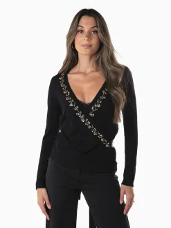 Casaco de malha trespasse