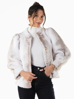 Casaco efeito pelo manga abalonada