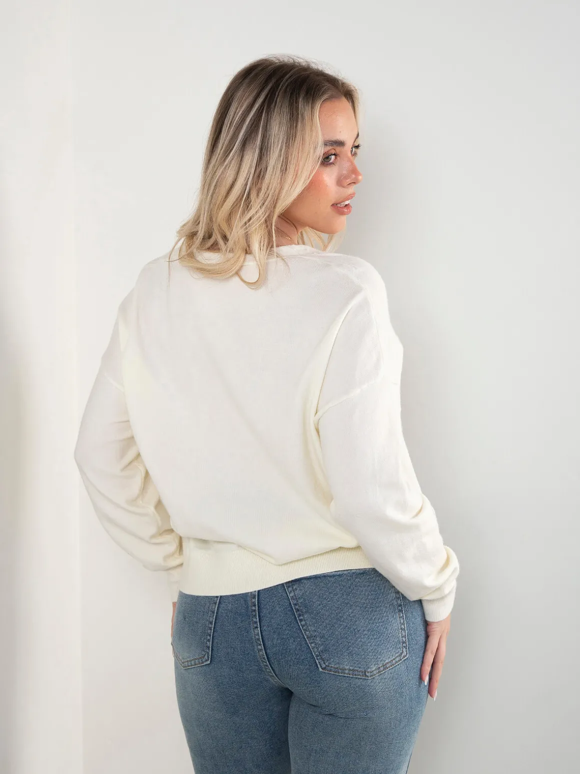 Casaco malha com coração