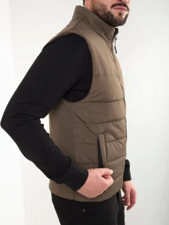 Colete acolchoado impermeável