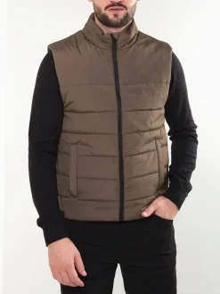 Colete acolchoado impermeável