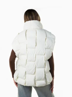 Colete acolchoado oversize