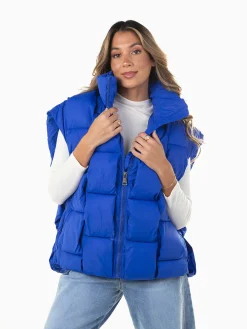 Colete acolchoado oversize