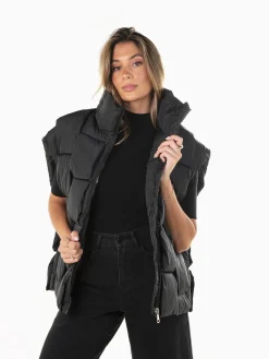 Colete acolchoado oversize