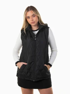 Colete leve com capuz removível