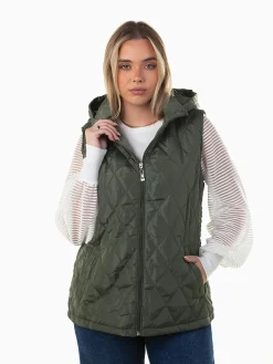 Colete leve com capuz removível