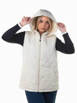 Colete leve com capuz removível