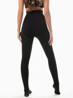 Collants canelados térmicos