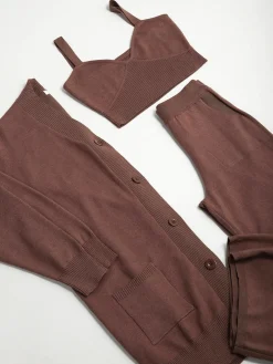 Conjunto malha mistura viscose