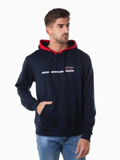 Hoodie estampada com bolso