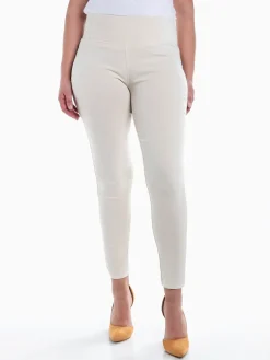 Jeggings elásticas cintura alta