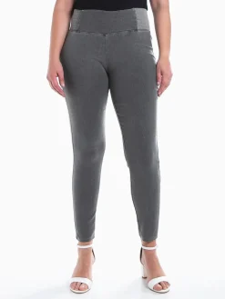 Jeggings elásticas cintura alta