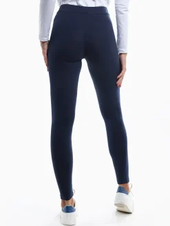 Leggings com costura frontal