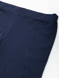 Leggings com costura frontal