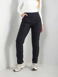 Leggings riscas com interior polar