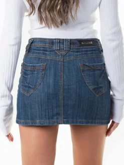 Minissaia ganga azul escuro