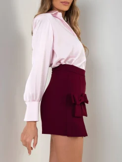 Saia-calção com laço