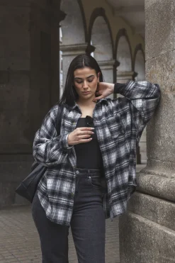 Sobrecamisa flanela em xadrez