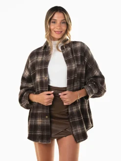 Sobrecamisa flanela em xadrez