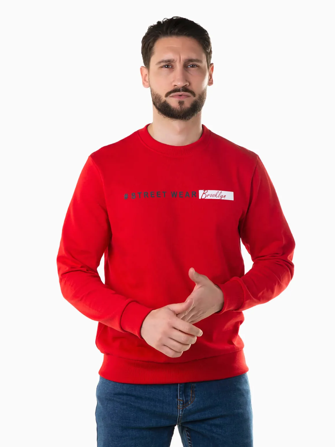 Sweatshirt com letras