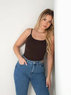 Top básico algodão