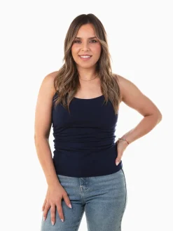 Top básico algodão