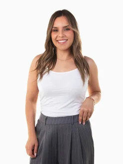 Top básico algodão