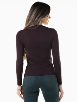 T-shirt básica manga comprida