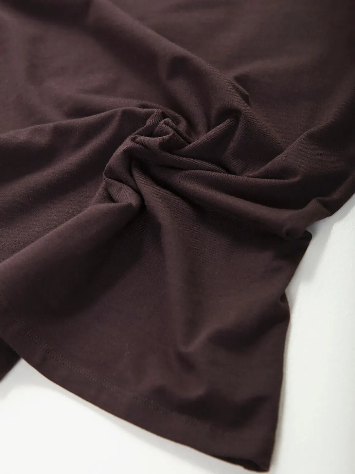 T-shirt básica manga comprida