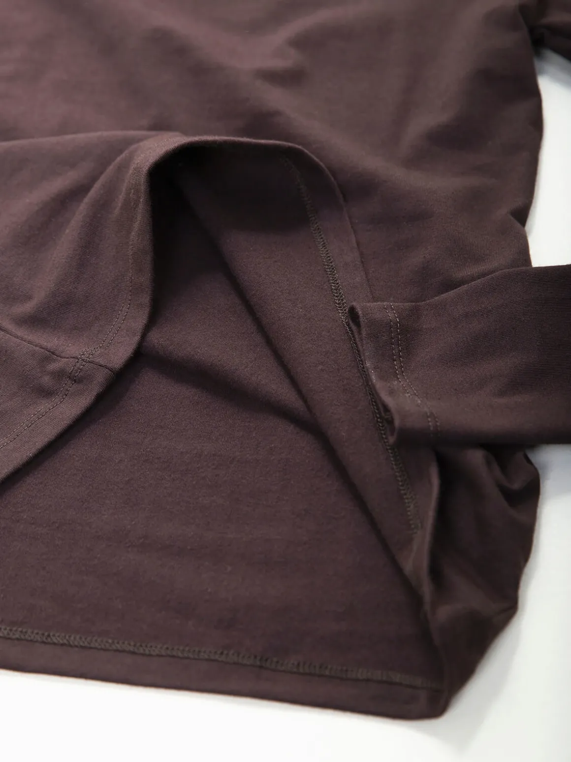 T-shirt básica manga comprida