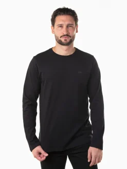 T-shirt básica manga comprida