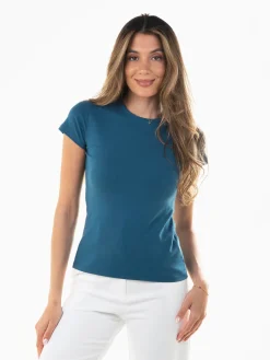 T-shirt básica manga curta