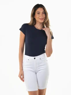 T-shirt básica manga curta