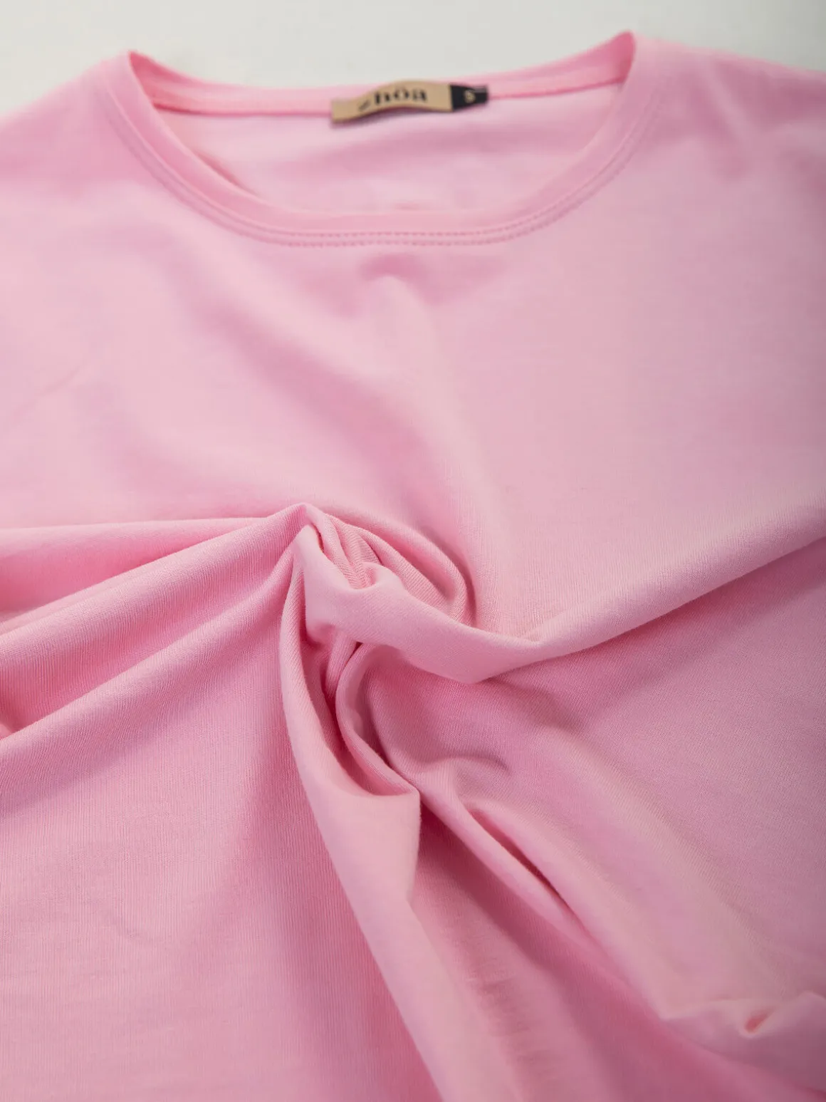 T-shirt básica manga curta