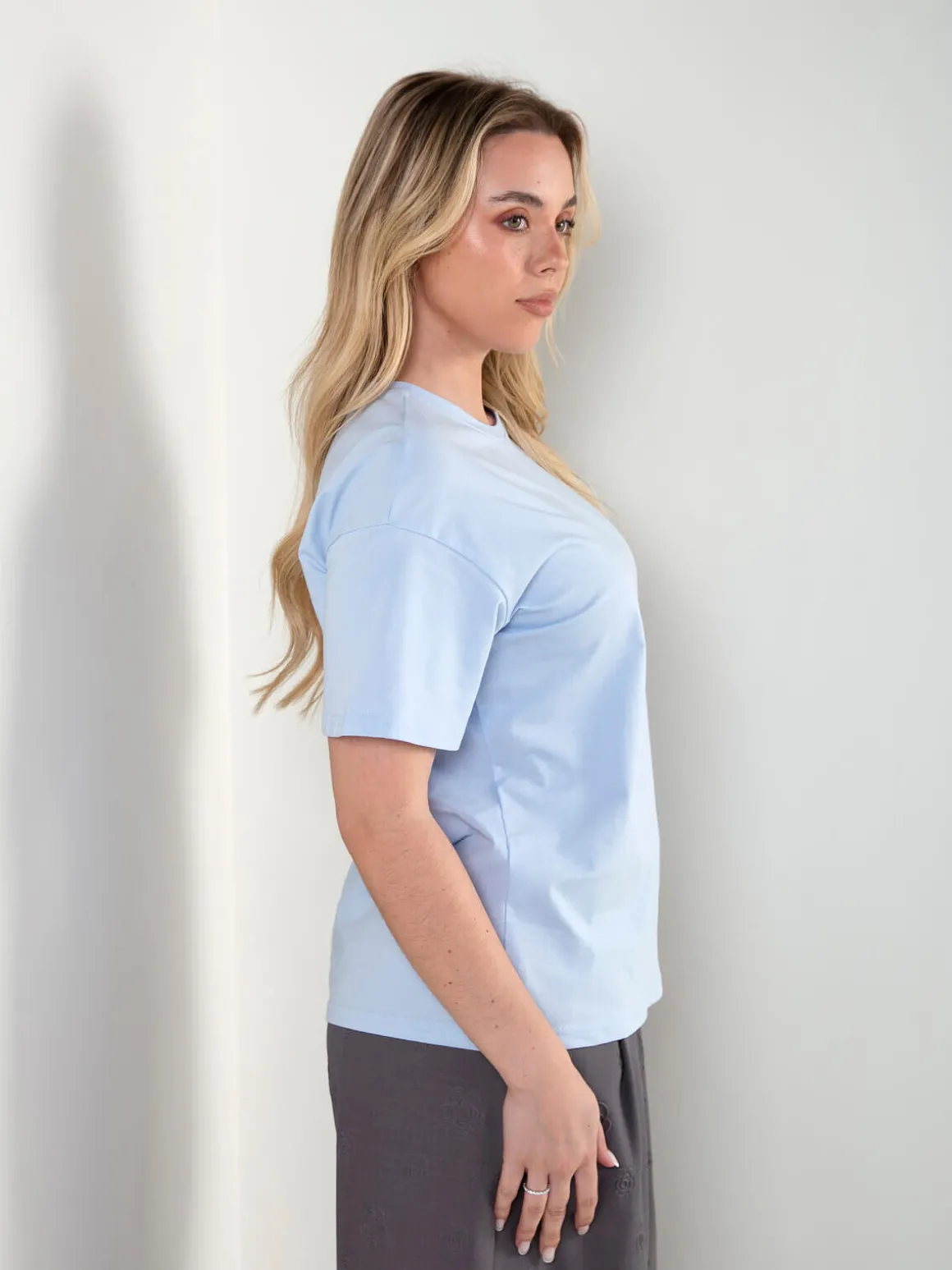 T-shirt básica manga curta