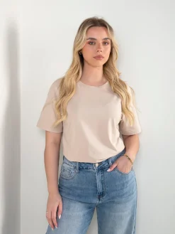 T-shirt básica manga curta