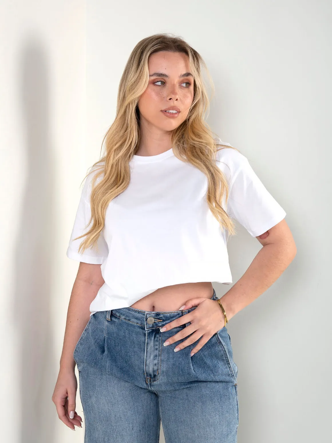 T-shirt básica manga curta